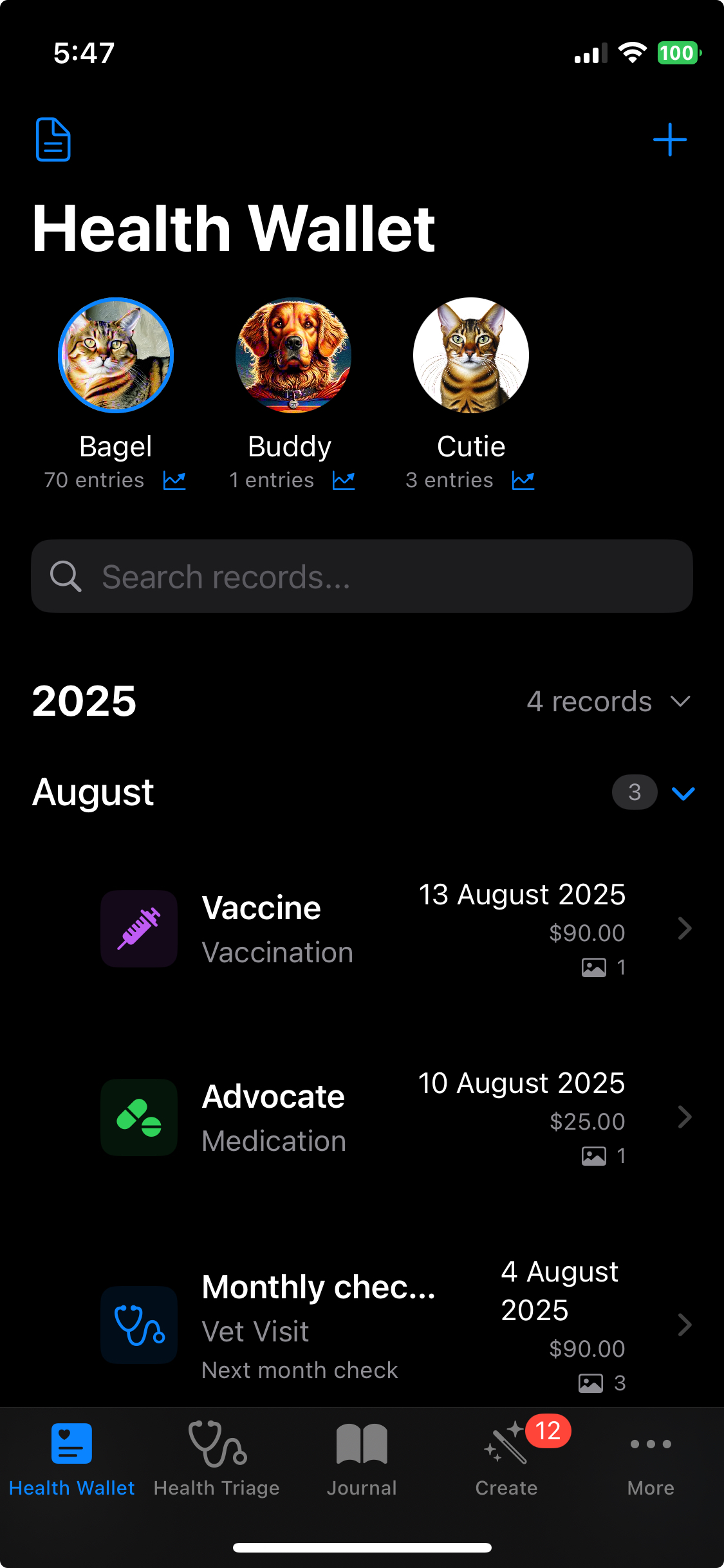 Health Wallet Digital Storage
